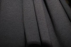 French Terry Modal Supima Cotton Spandex Knit Fabric Luxurious Espresso