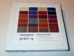 BENARTEX TRADITIONS COTTON FABRIC ~ 5″ X 5″ BENARTEXTURES CHARM PACK ~ 42 PIECES