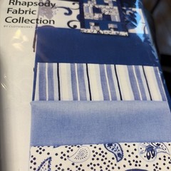 Annie’s Creative Quilters Fabric + Pattern Rhapsody Fabric Collection FQ958 New