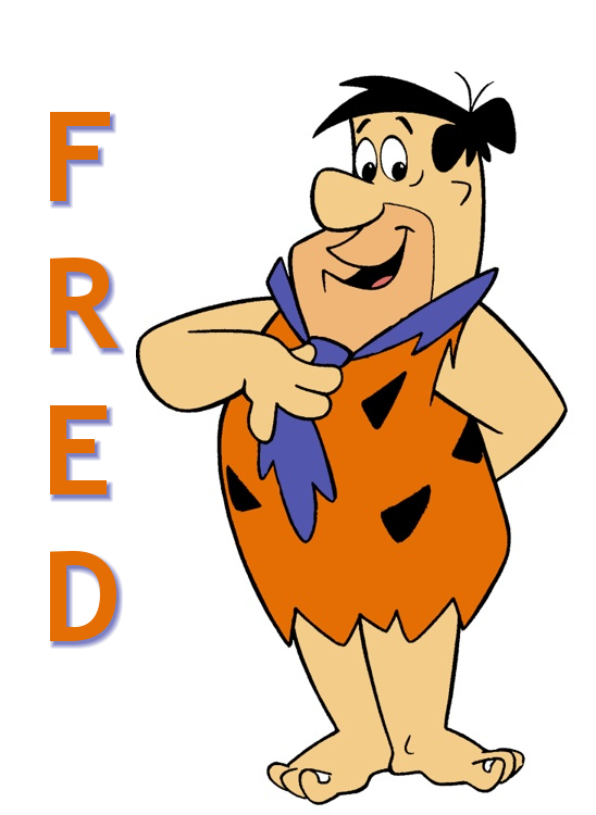 Flintstones – Fred # 10 – 8 x 10 – T Shirt Iron On Transfer