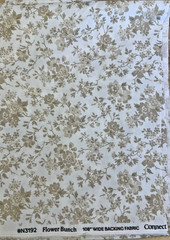 FLOWER BUNCH 108 X 78 BACKING FABRIC BY CONNECTING THREADS