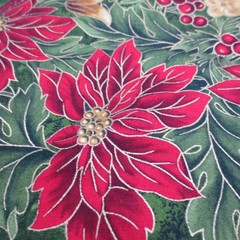 HOLIDAY FLOURISH III Peggy Toole for ROBERT KAUFMAN Cotton Print Japan BTY