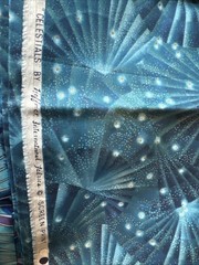 Hoffman International Fabrics 2.5 Yard Blue Bundle Lot