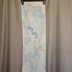 Vintage 1980s G1 First 1st Generation My Little Pony Fabric Scrap From Sheet Set