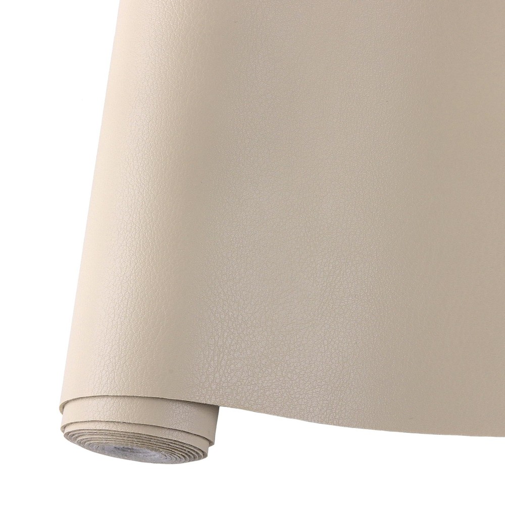 Matte Faux Leather Fabric 54×12 Inch Soft Vinyl Sheet Waterproof Upholstery