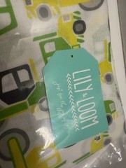 Lily & Loom Quilt Backing Fabric Toy Tractors & Trucks 3-Yards & 1 Yard NEW
