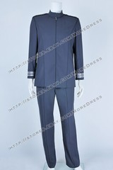 Captain James T Kirk Costume for Star Trek Into Darkness Cosplay Jacket Uniform