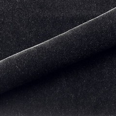 Modern Solid Mohair Upholstery Fabric 54″ in Deep Midnight Blue