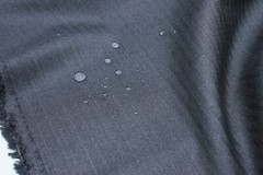2.5m Ermenegildo Zegna Silk rainwear fabric trench coat water repellent Seta100%