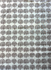 Alexander Henry Ghastlies Ghastly Forest Trees 2009- HALF YARD 18 x 44