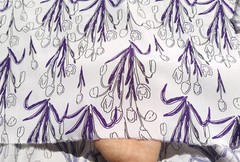 Floral Viscose Fabric 55” Wide By Yard Soft Dress Robe Bedding Material Rayon