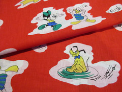 Disney Mickey Mouse & Friends Dance Cotton Fabric BTY