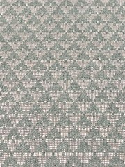 Schumacher Geometric Triangle Weave Uphol Fabric- Evans / Seaglass 5.35 yd 71182