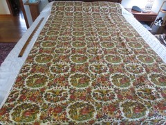5172. House ‘N Home AMERICANA AUTUMNAL PRINT Cotton FABRIC – 44″ x 3-3/4 yds.