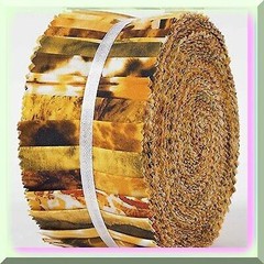 40-Piece Cotton Quilting Fabric Strips
