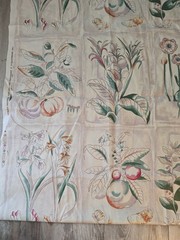 P Kaufman Decorator Fabric Large Scale Botanical Floral 54 X 102″