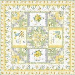 Wilmington Prints – Zest For Life – Bee Toss – Green, Fabric BTY
