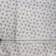 Downstairs at Downton Abbey Pink Posy Blooms 100% Cotton by Andover ~ 2.75 Yards