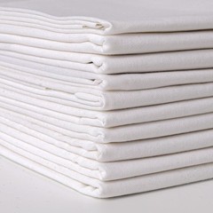 10 PCS White Solid Colors Precut Quilting Fabric Bundles 18×21 Inch Layer Cakes