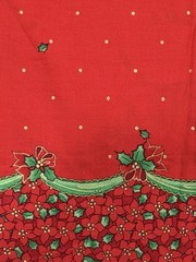 Sweet Ballet Christmas Fabric Border BTY Patty Reed Designs 2004 Laurie Campbell