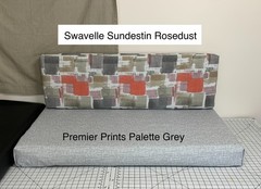 Sundestin Rosedust Printed Polyester Indoor/Outdoor Fabric 3 Yard piece