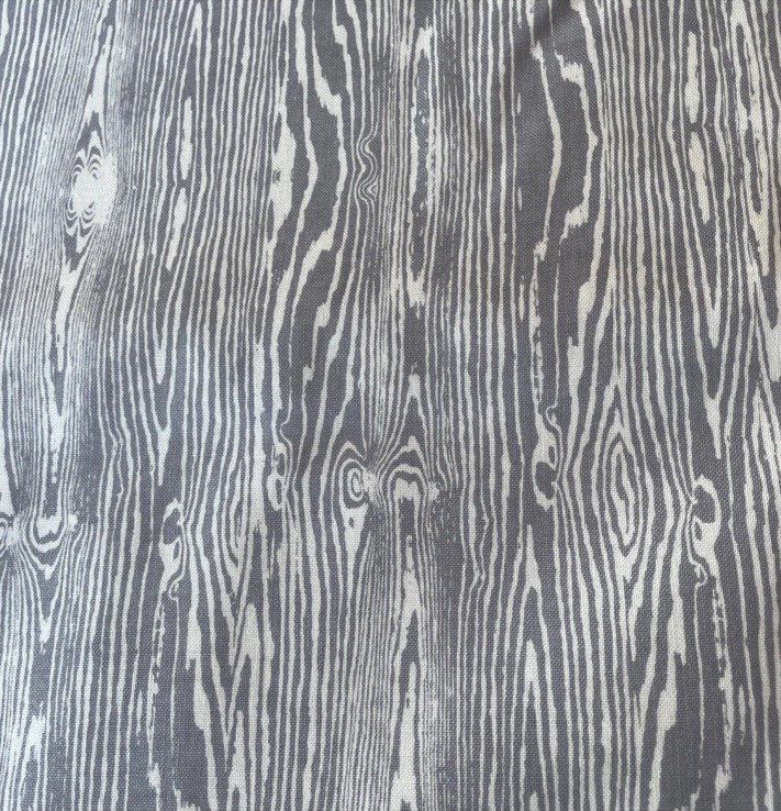 Joel Dewberry Westminster Fibers Wood Grain Pattern Fabric Gray Quilt Cotton Yd