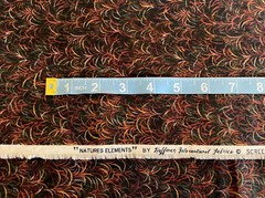 BTHY “Nature’s Elements” by Hoffman Interna Fabrics~Green Leaf Pattern~Half Yard