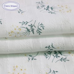 1Yard*140cm Elegant Floral Lace Embroidery Cotton Fabric Material For Shirt