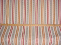 10-3/8Y Kravet 33150 Aqua Blue Stone Textured Southwest Stripe Upholstery Fabric