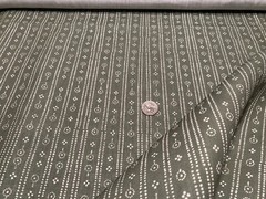 1.75YD PARKER & JULES Birdlip Hunter Colorway 100% Oyster Linen Fabric Belgium