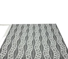 BALLARD DESIGN LUCIA BLACK InsideOut® FLORAL LEAF VINE FABRIC BY YARD 57″W