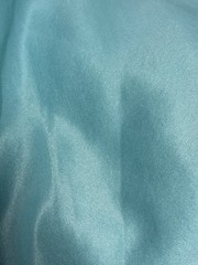 Turquoise Polyester Fabric Brushed Fleece Texture Smooth Tight Knit 190cm x 167