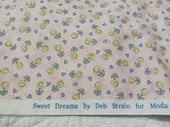 Moda Fabrics Sweet Dreams by Deb Strain Pink & Blue Floral + Matching Prints Qui