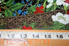 WINTER BLOOMS STRIPE FROM IN THE BEGINNING FABRICS – 100% COTTON FABRIC