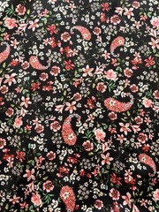 ETRO Silk Satin Deadstock Fabric
