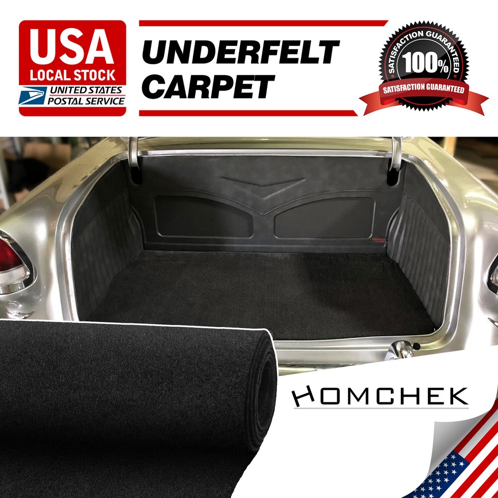60″ x 79″ Speaker Sub Box Trunk Liner Enclosure Carpet Subwoofer Black