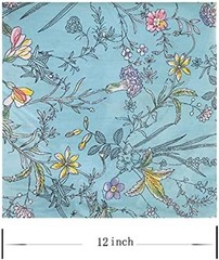 200-Thread Count 50 PCS Cotton Sateen Fabric Squares – Perfect for Quilting
