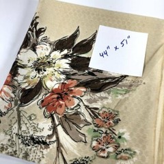 Vintage Bryant House n Home Joann Floral Flower Fabric Material Bulk Lot of 6 Pc