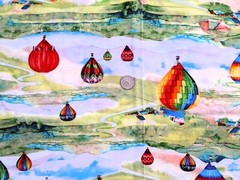 Windham Fabrics Cotton Fabric #36145 “Up In The Air” by Mary Jo Hull 1/2 Yard