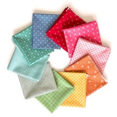 Prim Fat Eighth Bundle (10 Pieces) by Lori Holt for Riley Blake (LH.PRIM.A.10FE)