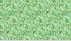 Northcott – Veranda – Packed Leaves – Light Green, Fabric BTY