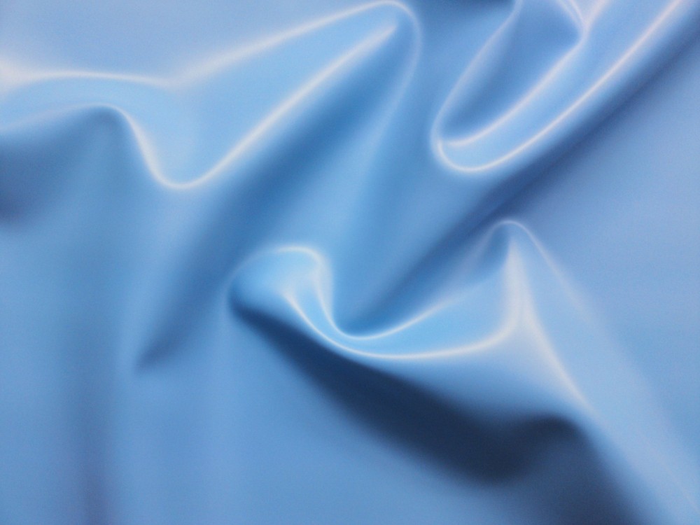 Latex Rubber 0.20mm Thick, 92cm Wide, Light Blue, Seconds