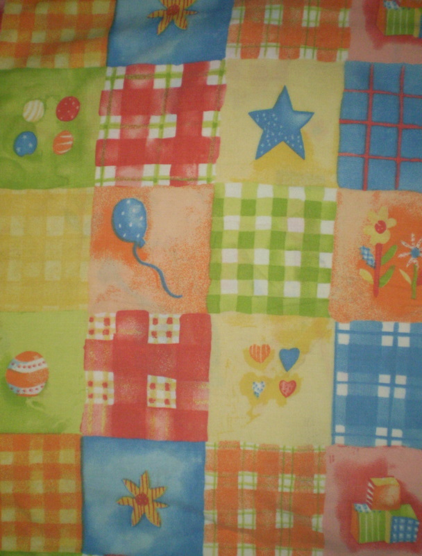 Sweet PATCHWORK themed Fabric – BABY / CHILD (50cm x 50cm)