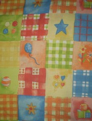 Sweet PATCHWORK themed Fabric – BABY / CHILD (50cm x 50cm)
