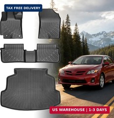 Floor Mats for Toyota Corolla 2009 2010 2011 2012 2013, for Corolla Standard,LE,