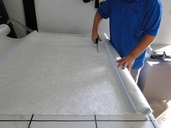 Biaxial Fiberglass Fabric 45/45 DBM – 50″ Wide x 3 Feet Long – Lightweight Mater