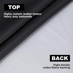 Faux Leather, Marine Vinyl PVC Leather for DIY Upholstery, Sofa Car Boat Seat Re