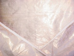 8-3/8Y Donghia Apricot Gold Iridescent Gold Silk Drapery Upholstery Fabric