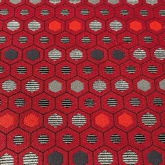 Designtex Segment scarlet Red Fabric 5 Yards 56” Wide Upholstery