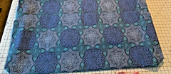 Richloom Solarium Blue Medallion 100% Polyester Outdoor Fabric Retired